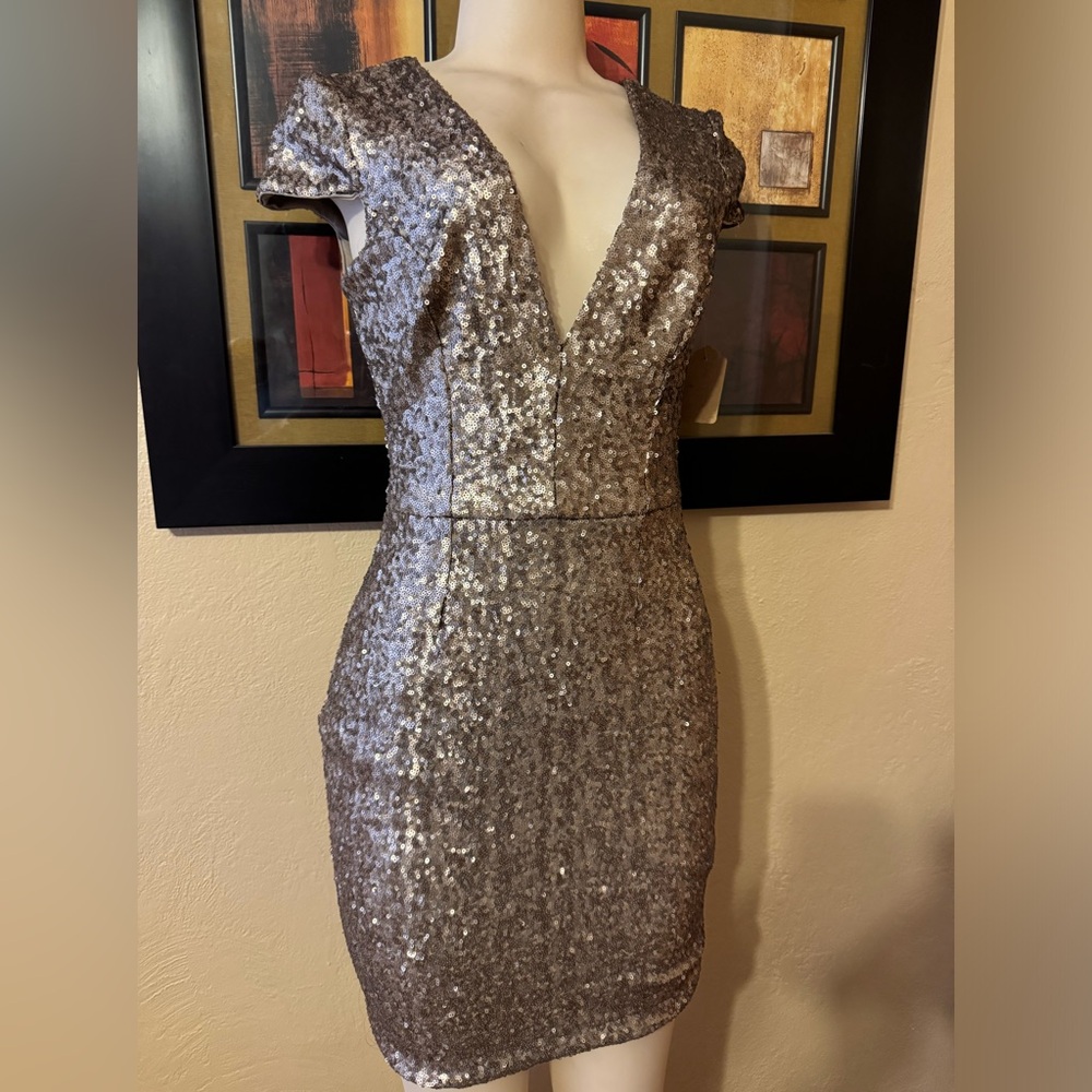 Gold Elegant Dress